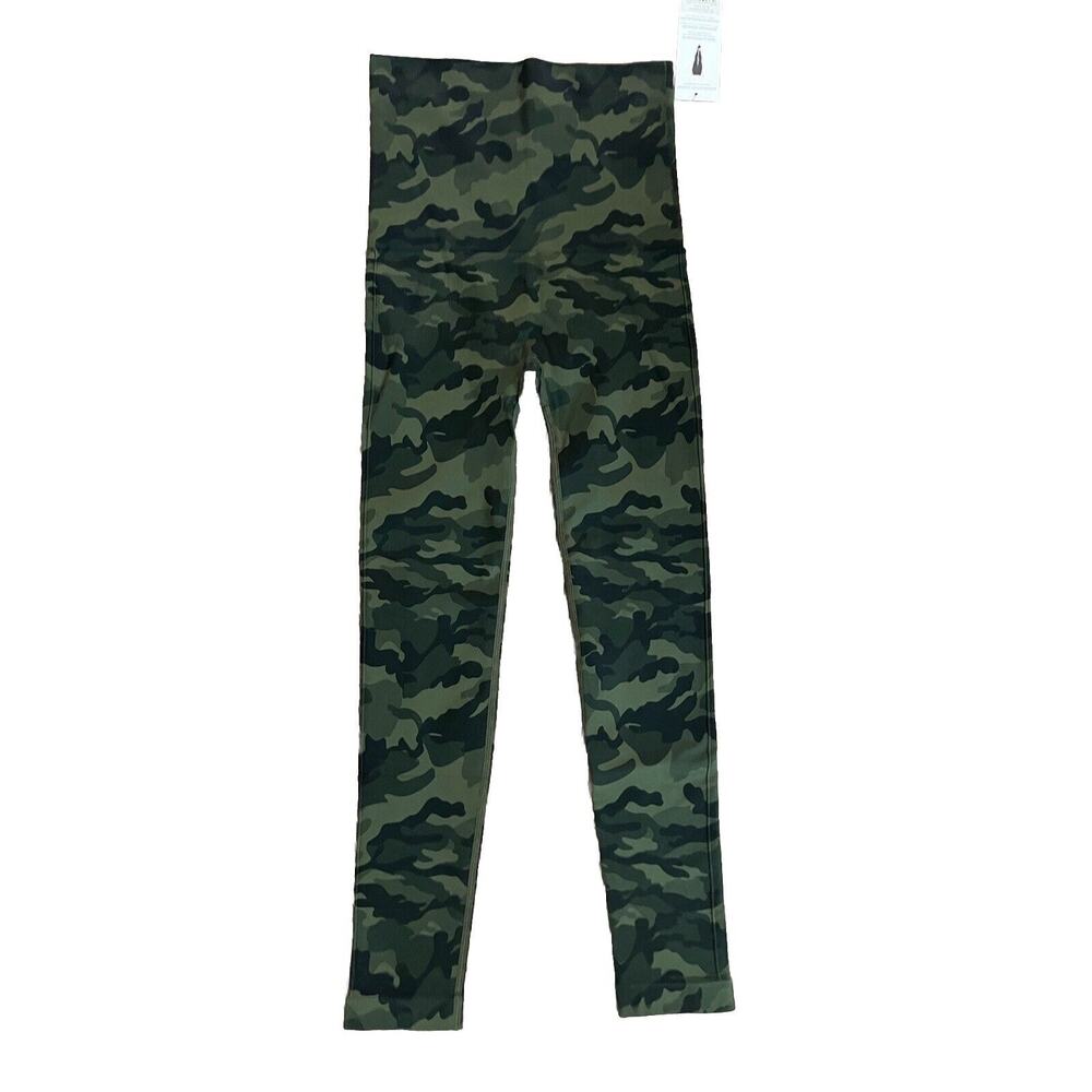 Belly Bandit Mother Tucker Green Olive Camo Women's Pants Leggings Size Small